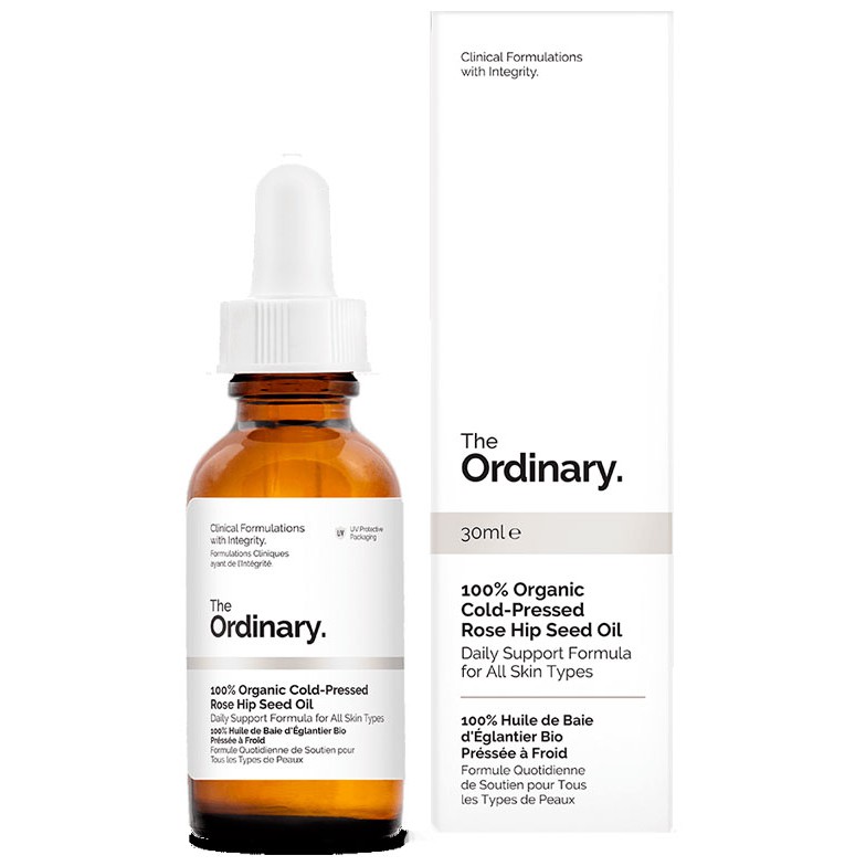 Dầu dưỡng da The Ordinary 100% Organic Cold-Pressed Rose Hip Seed Oil (30mL)