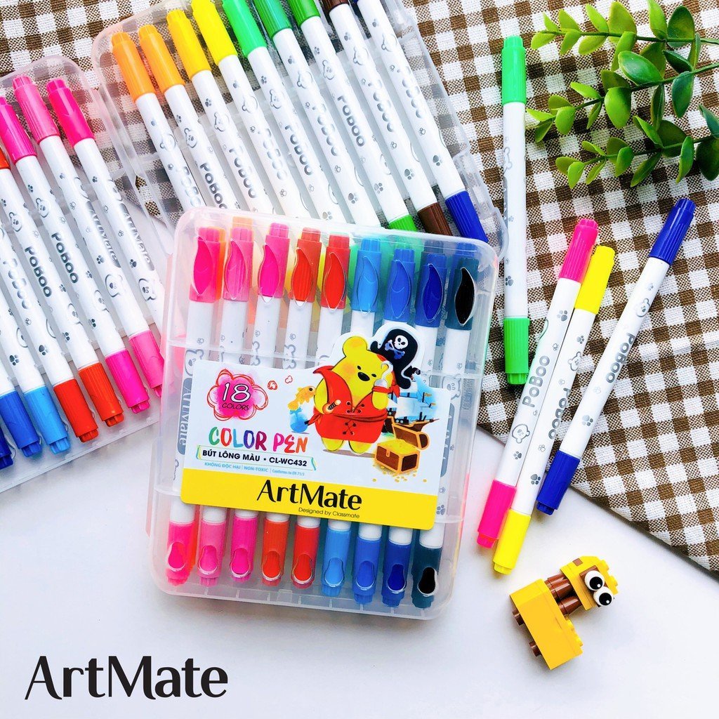 Bút dạ màu Artmate CL-Wc 432 18 màu