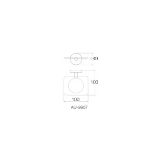 Giá để ly - au-9907 - inox sus 304