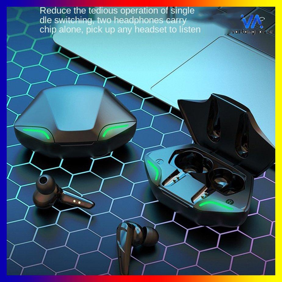 Tai nghe chơi game không dây TWS X15 BT 5.0 X15 Pro TWS nhét trong tai có micrô thể thao G11