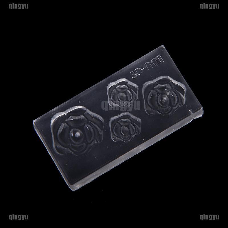 Khuôn Silicone Làm Nhẫn Trang Trí Móng Tay