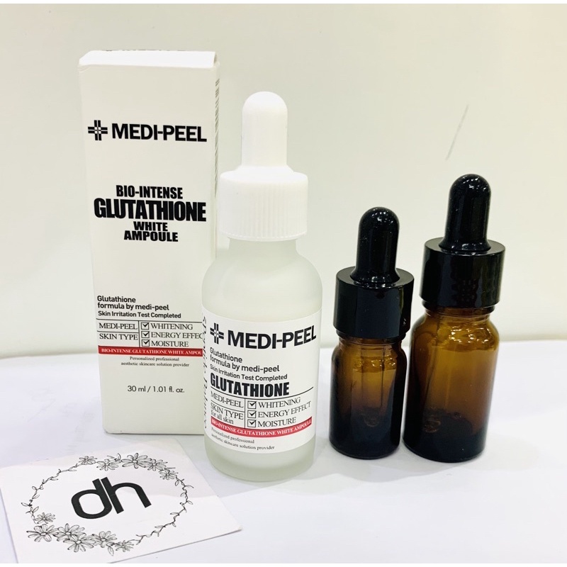 Tinh chất dưỡng trắng Medi Peel Bio Intense Glutathione 600 White Ampoule Serum 30ml