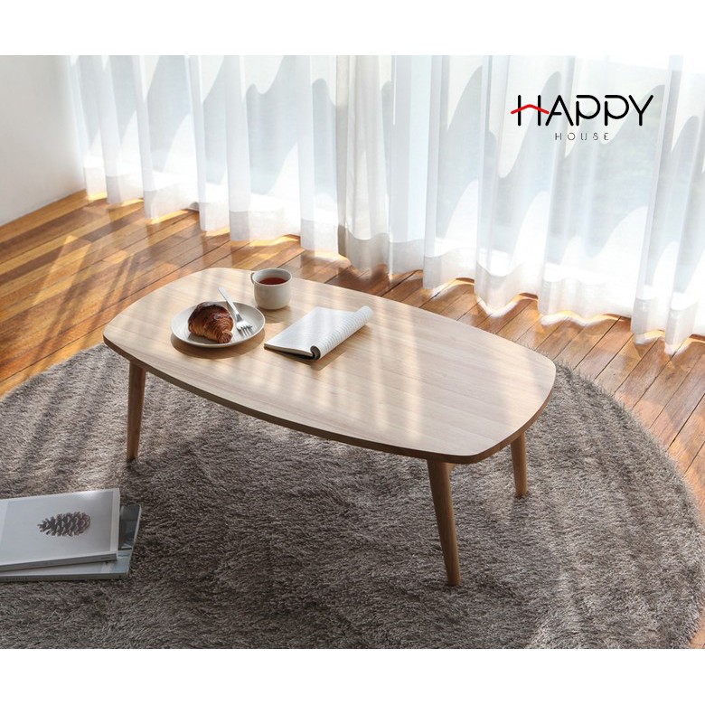 BÀN SOFA/ BÀN ĂN GIA ĐÌNH BẰNG GỖ CHÂN GẤP GỌN - B TABLE