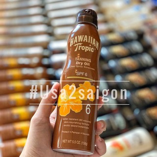 TANNING OIL HAWAIIAN TROPIC SPF30 DẦU PHƠI NẮNG DẦU PHƠI DA