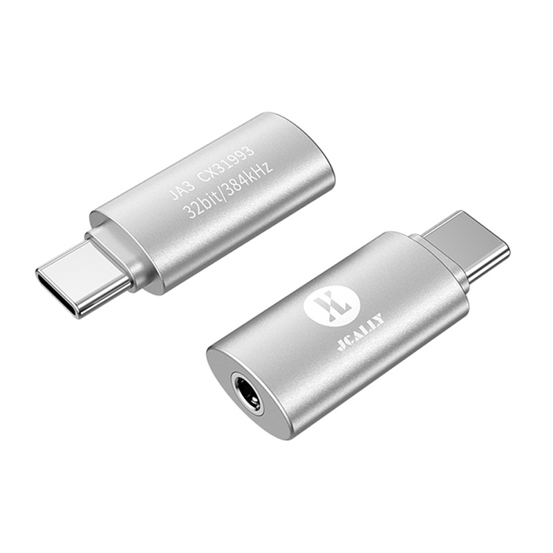 Cáp chuyển đổi âm thanh kỹ thuật số JCALLY JA3 Type C sang 3.5 CX31993 Hifi thông dụng cho tai nghe 3.5mm