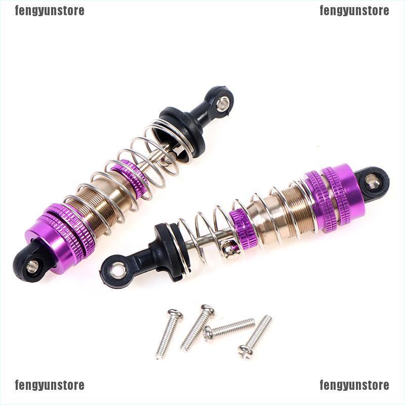Set 2 phuộc giảm xóc trước và sau bằng kim loại cho xe Wltoys 124019 144001 RC