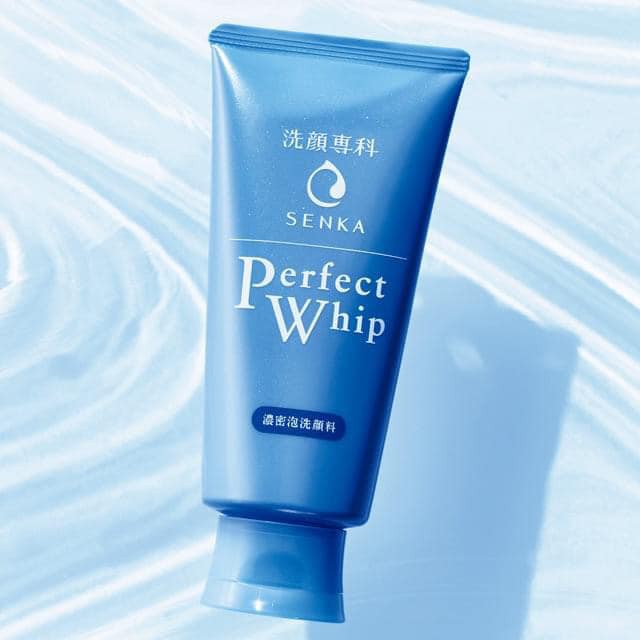 [Hàng Chính Hãng] Sữa rửa mặt Shiseido Senka Perfect Whip- Màu xanh