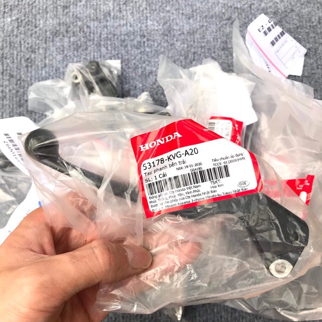 Tay thắng  xe Click 110/ Airblade/ Vision đời 2014 đến 2020 hãng