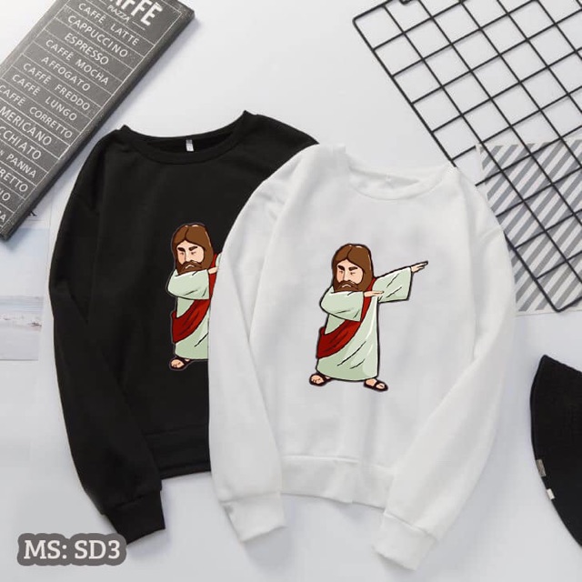 Áo sweater nam nữ siêu kute | BigBuy360 - bigbuy360.vn