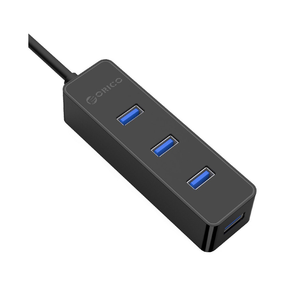 Bộ chia Orico USB HUB 4 cổng USB 3.0 (W5PH4-U3BK) (Đen) - Bảo hành 12 tháng