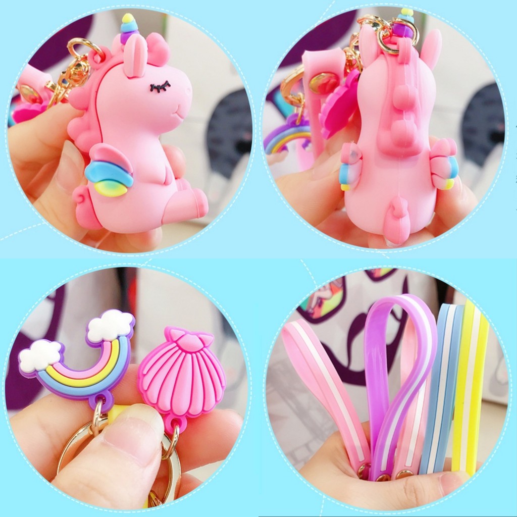 Móc khóa Kỳ lân UNICORN ngựa một sừng