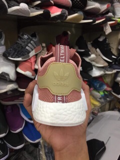 ( Ảnh thật ) Sneaker NMD hồng đậm