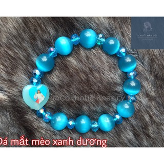 Tràng hạt , chuỗi Mân Côi đá mắt mèo