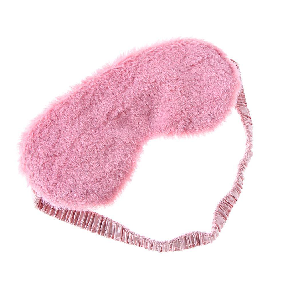 Bịt Mắt Ngủ Giả Lông Thỏ Giúp Thư Giãn Khi Đi Du Lịch