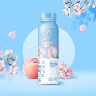 [HÀNG CÓ SẴN] SỮA CHUA UỐNG CHÂN QUẢ LẠP (1 thùng 10 chai)