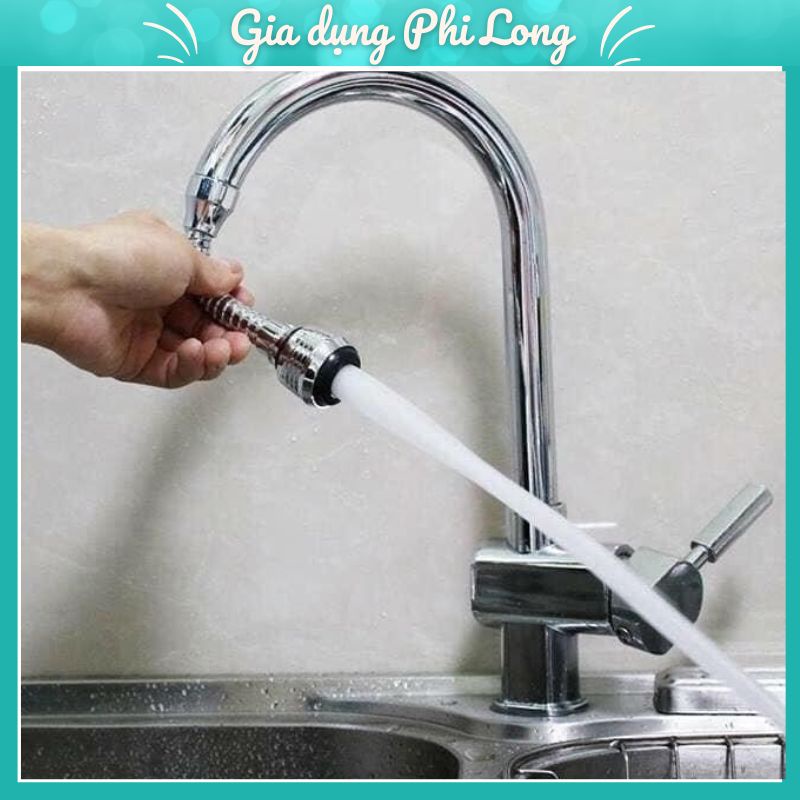 Vòi Nối Tăng Áp Bồn Rửa Chén Xoay 360 độ