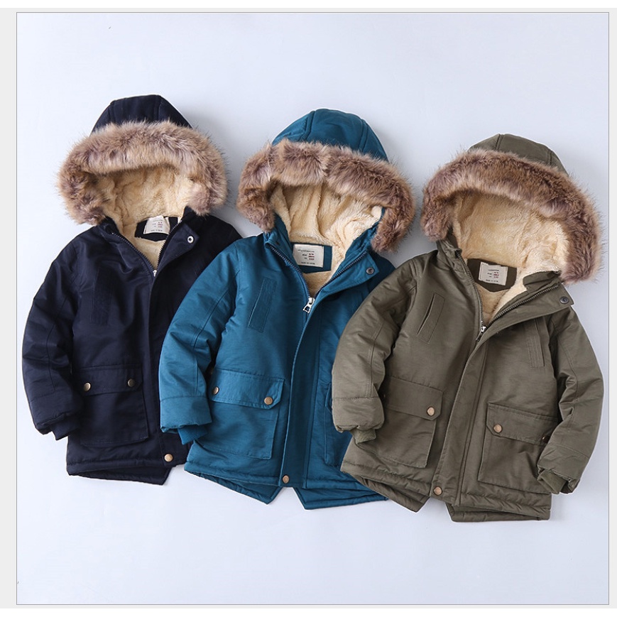 áo parka cho bé