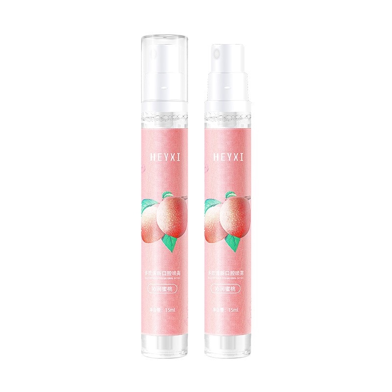 Xịt thơm miệng vị đào/ bạc hà thơm mát