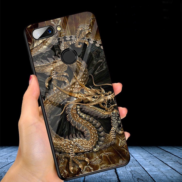 Ốp Lưng Kính 3D XIAOMI MI 8 LITE Ốp lưng thế hệ mới cao cấp