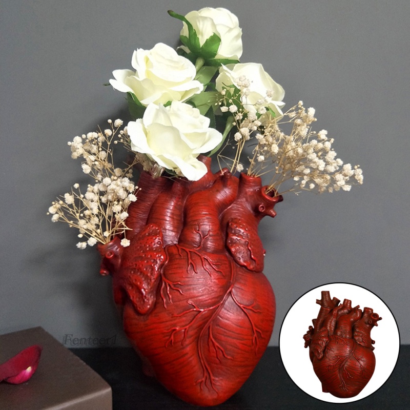 Chậu Hoa Hình Trái Tim Dùng Trang Trí Phòng Khách / Phòng Ngủ