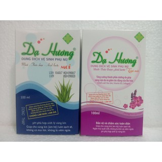 DUNG DỊCH VỆ SINH PHỤ NỮ DẠ HƯƠNG 100ML