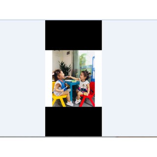BỘ BÀN GHẾ CHO BÉ (1 BÀN, 2 GHẾ)