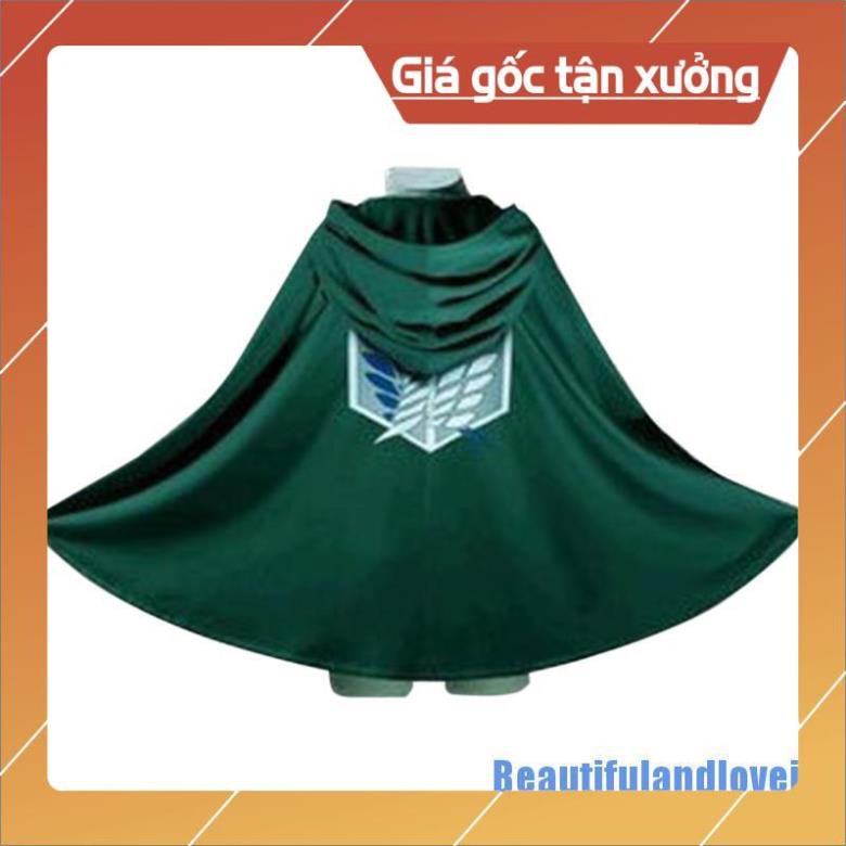 [ SALE 40% ] Áo Choàng Cosplay Attack On Titan Phiên Bản 0202  - chất đẹp