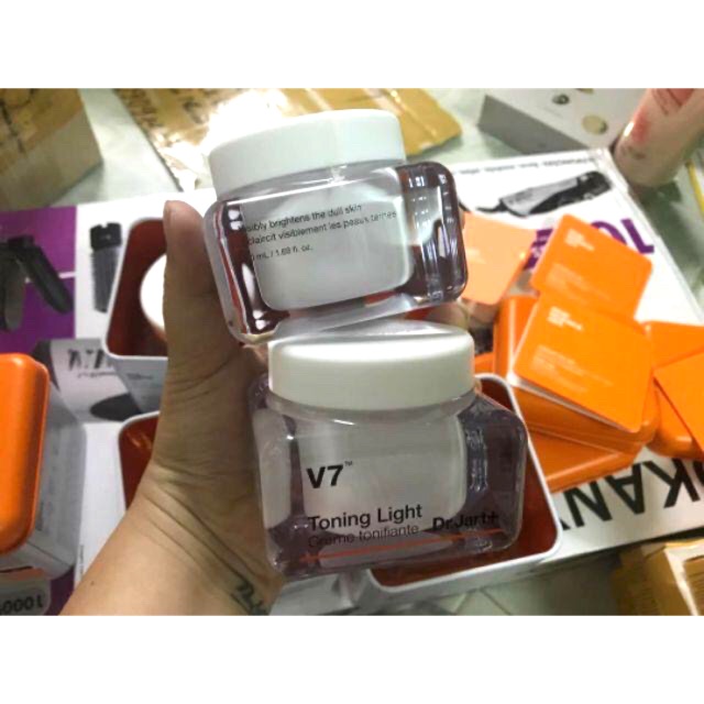 Combo 2 Kem V7 toning light Dr.Jart chính hãng Hàn Quốc