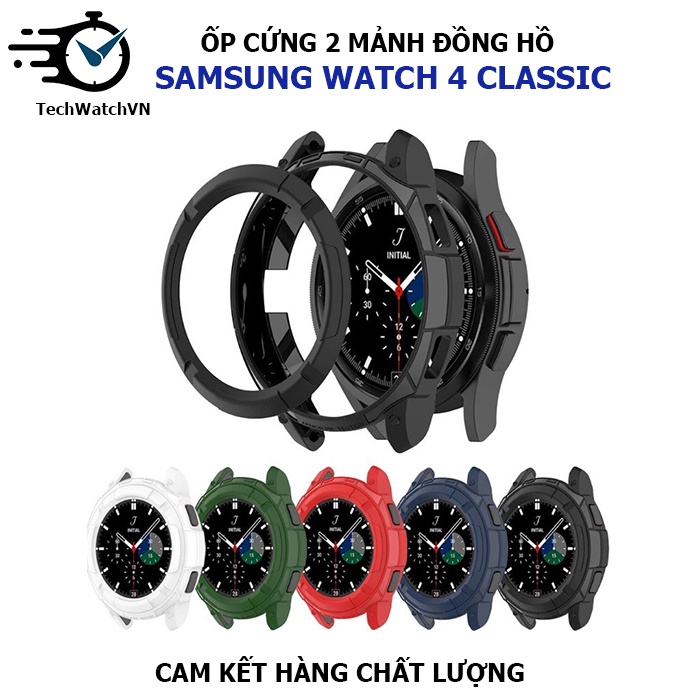 Ốp Cứng 2 mảnh cho đồng hồ samsung Watch 4 Classic 42 mm &amp; 46mm