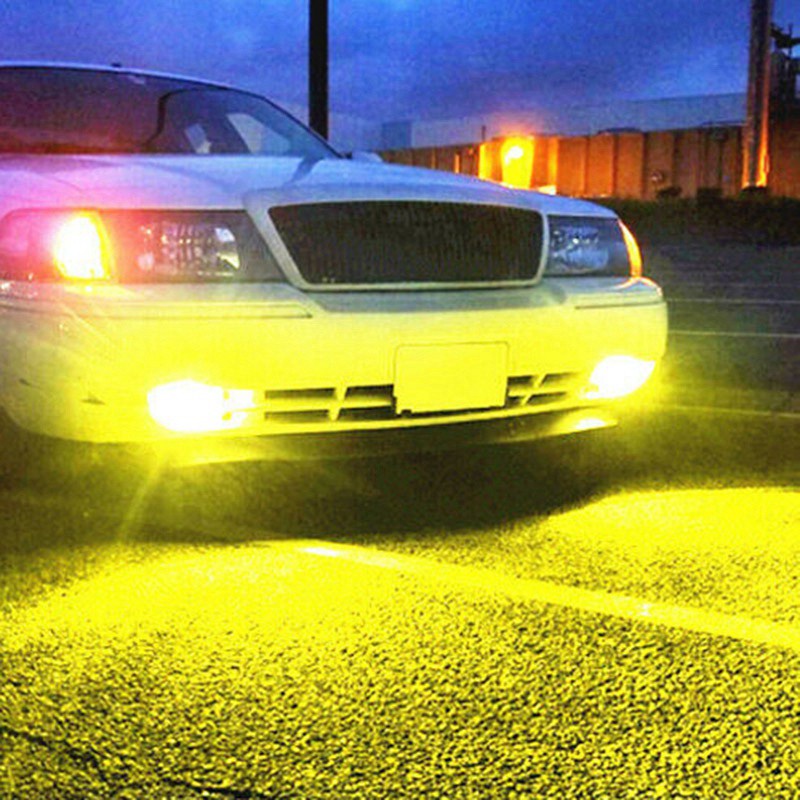 H11 H8 H16 80W 4000LM 3000K Yellow Tech LED Fog Lights Bulbs Kit