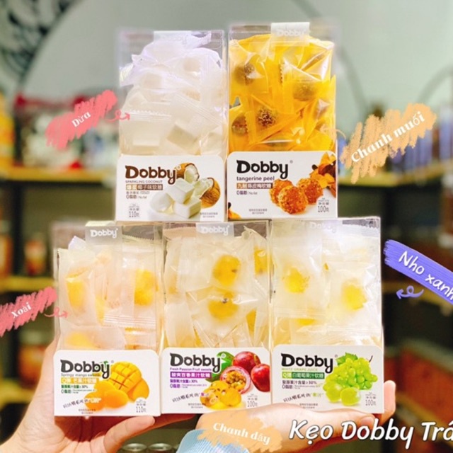 🍉🍌 KẸO DOBBY TRÁI CÂY 🥝🍒🍅