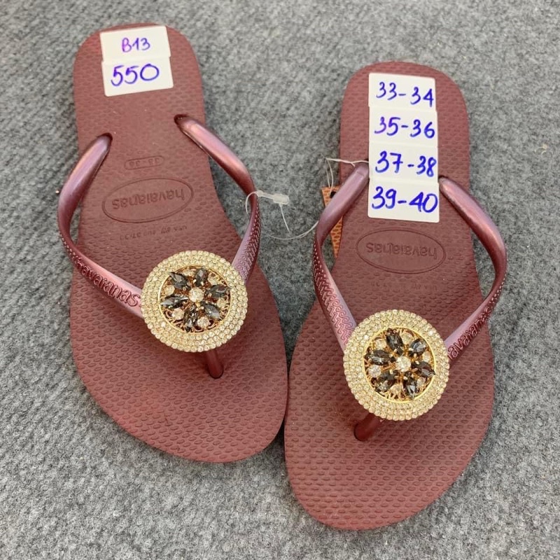 Dép HVN SLIM + TRÒN ĐEN, TRÒN TRÀ