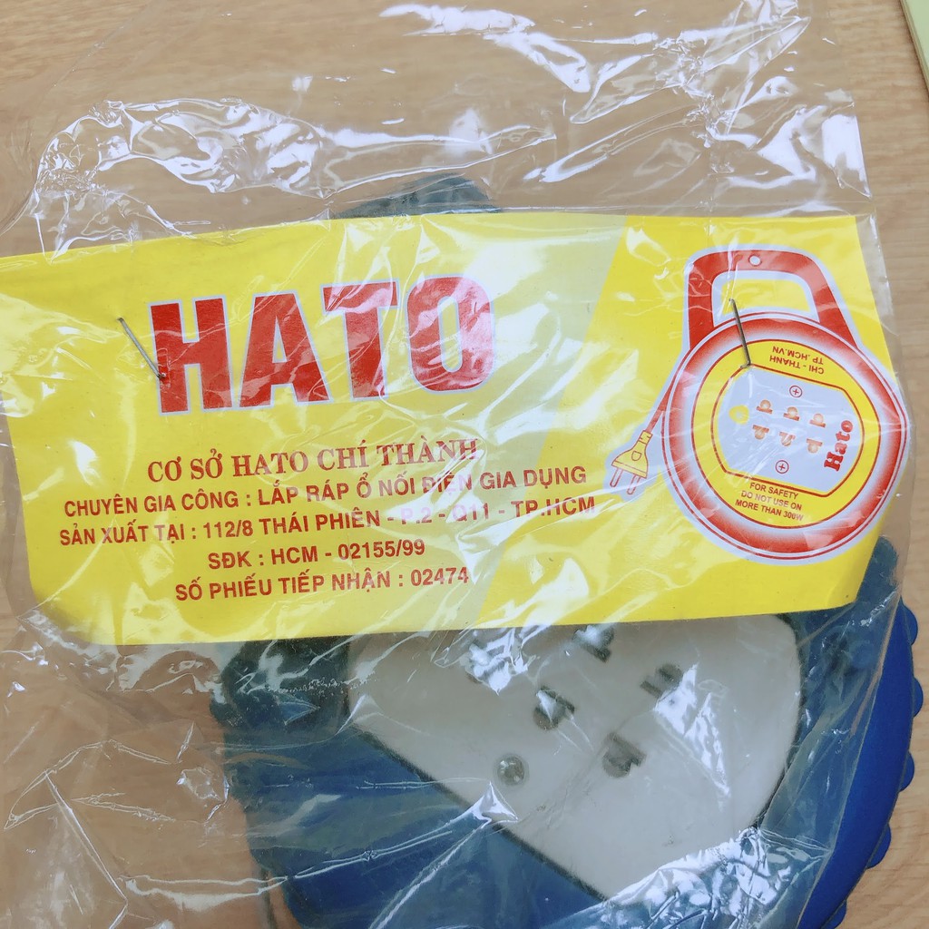 Ổ điện quay cuộn tiện lợi hato chí thành 5a - 220v M2T