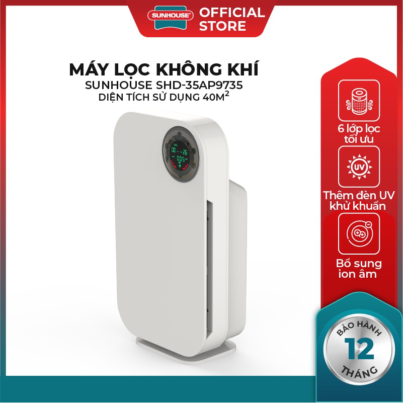 Máy lọc không khí Sunhouse SHD-35AP9735