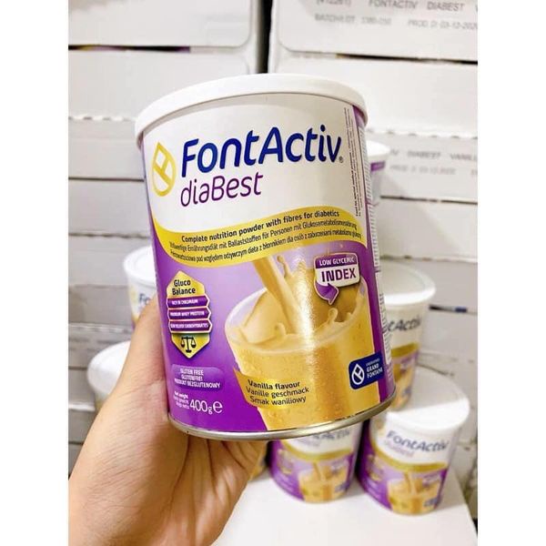 Sữa dành cho người tiểu đường FontActiv® diaBest 400G