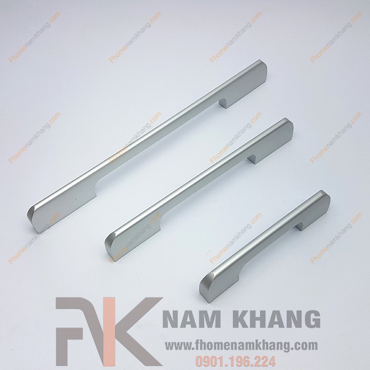 Tay nắm cửa tủ màu nhôm NK260-N