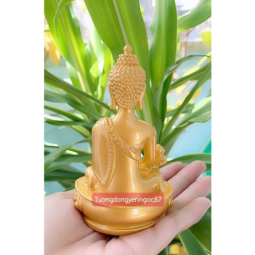 Tượng phật dược sư mật tông cao 11 cm