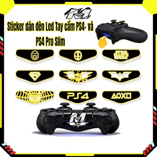 Mua Sticker dán đèn LED Tay cầm PS4 và PS4 Pro Slim - PS4 controller