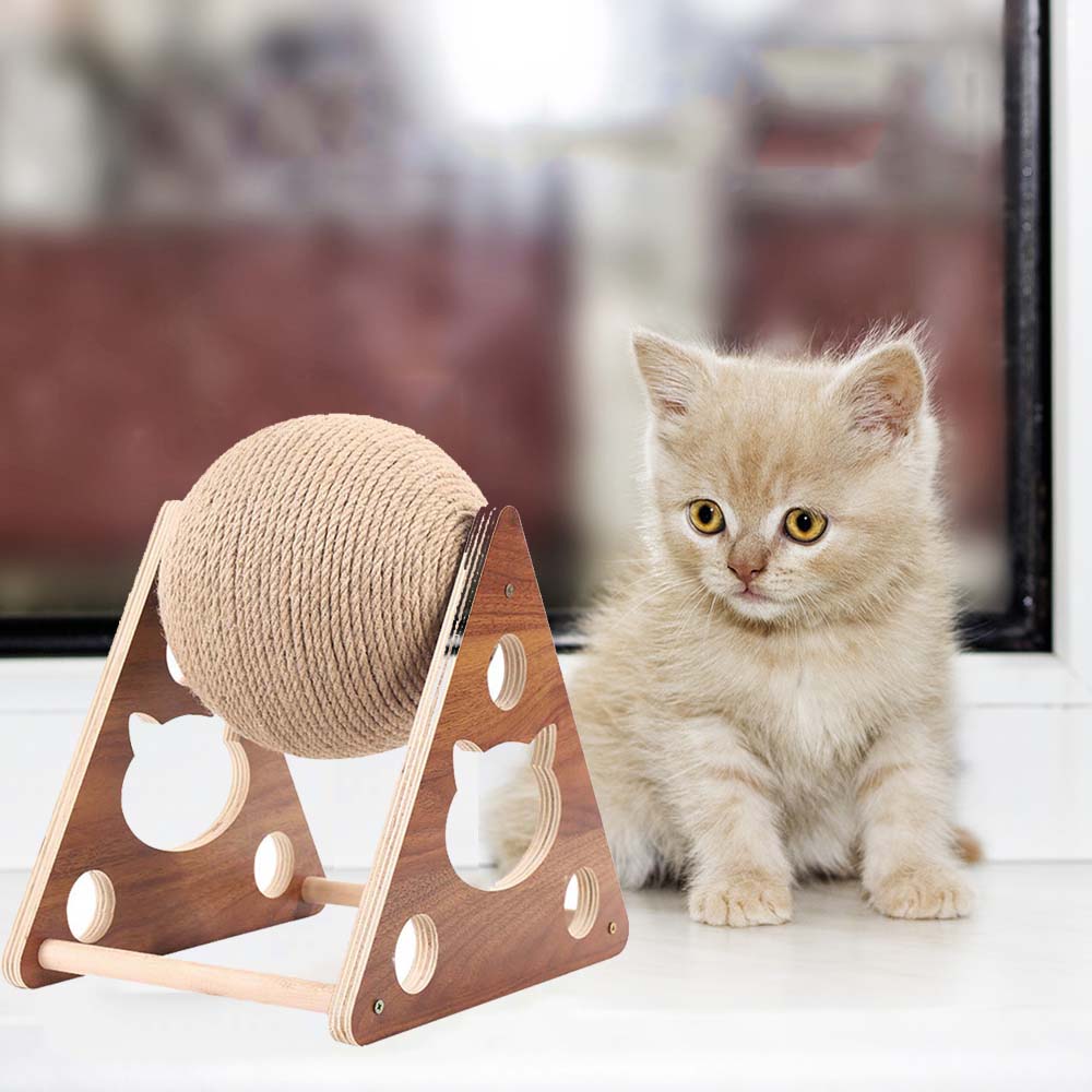 Quả Bóng Cào Móng Đồ Chơi Cho Mèo