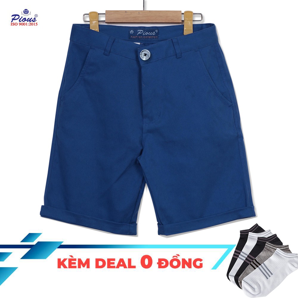 Quần short kaki nam cao cấp pious kkt008 (co giãn) | BigBuy360 - bigbuy360.vn