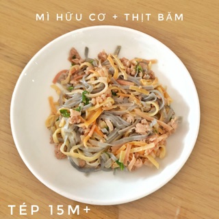 Mì rau củ organic
