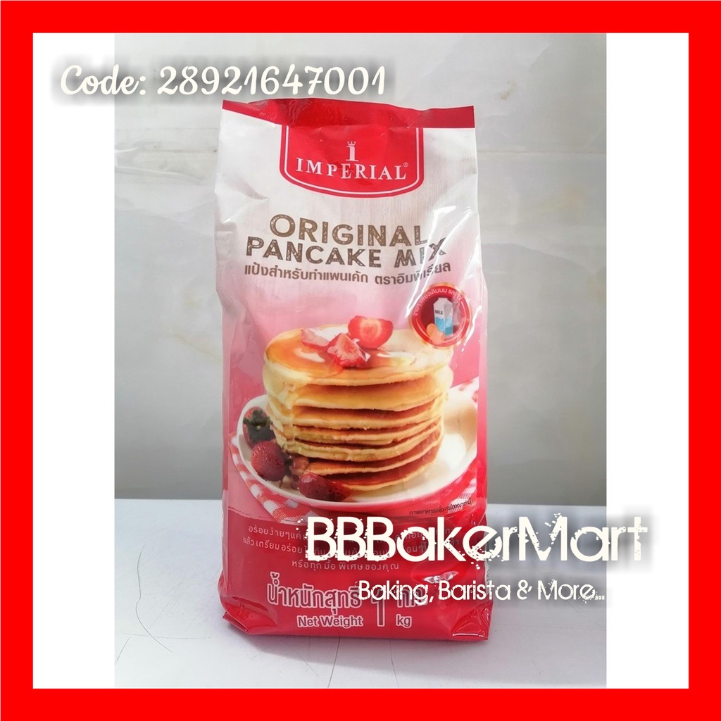 Bột trộn sẵn bánh rán PANCAKE Doreamon Thái Lan hiệu IMPERIAL - Gói 1kg