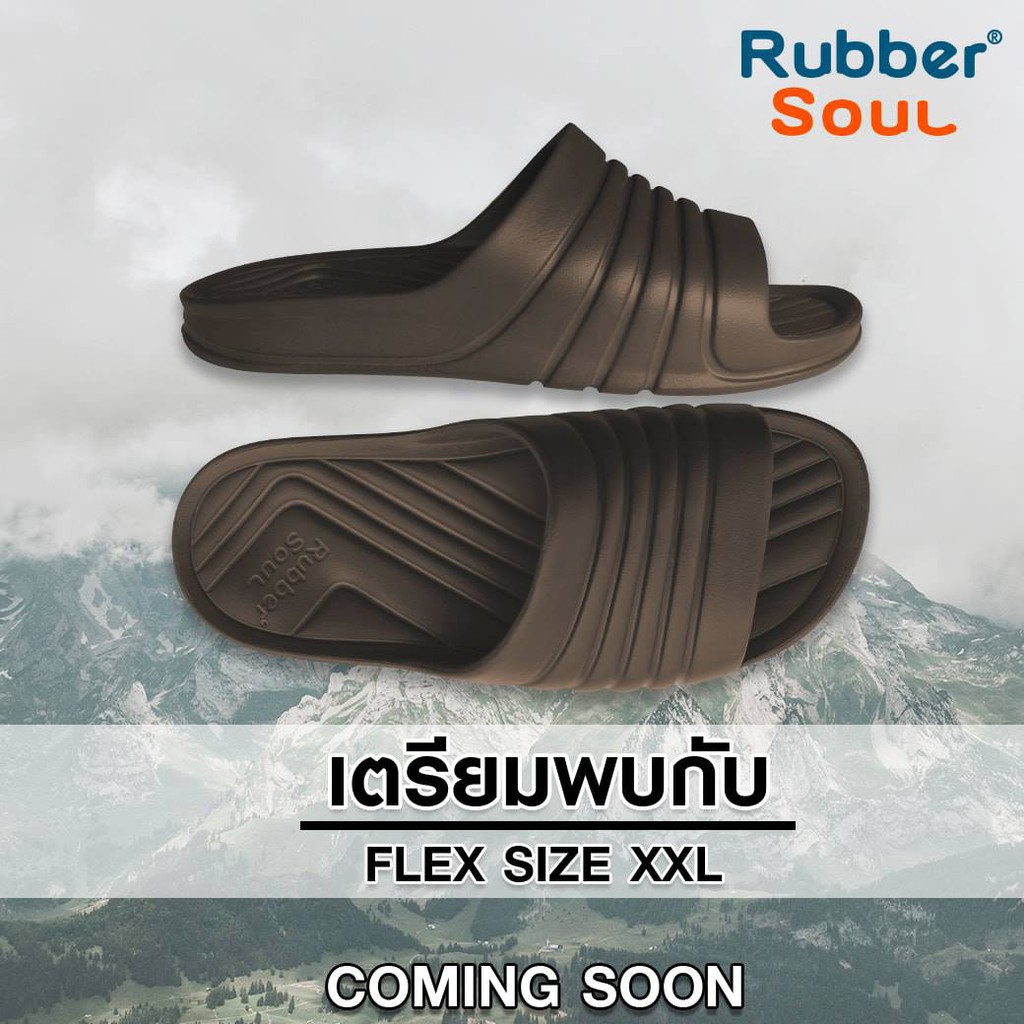 Dép nam Thái [nhập khẩu Thái Lan] Dép đúc siêu êm nhẹ hiệu RUBBER SOUL - FLEX