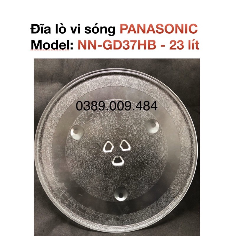 Đĩa lò vi sóng Panasonic NN-GD37HB (23 lít) đĩa chính hãng