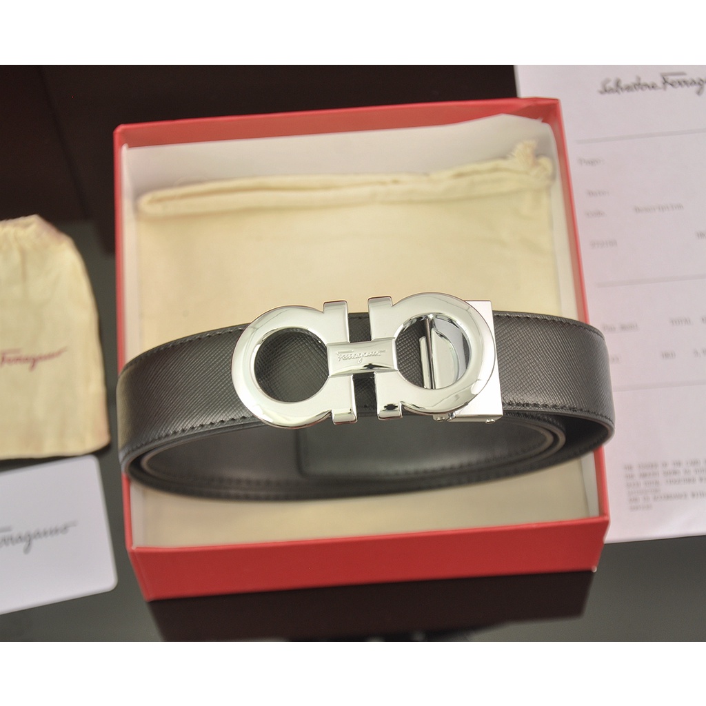 !Ferragamo! Thắt Lưng Da Thời Trang Công Sở Thanh Lịch Cho Nam Và Nữ