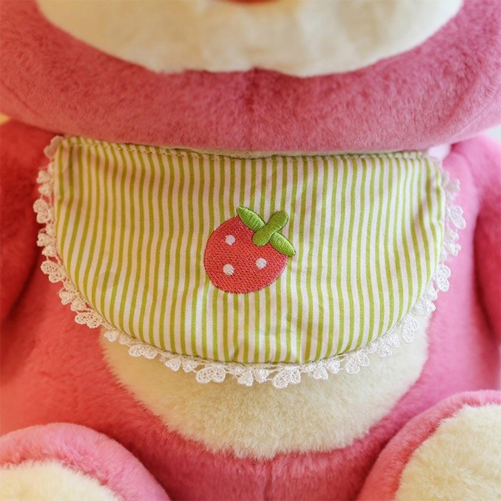 Gấu Lotso Dâu Yếm Baby, Gấu Bông Losto Mùi Thơm Nhẹ Dễ Thương