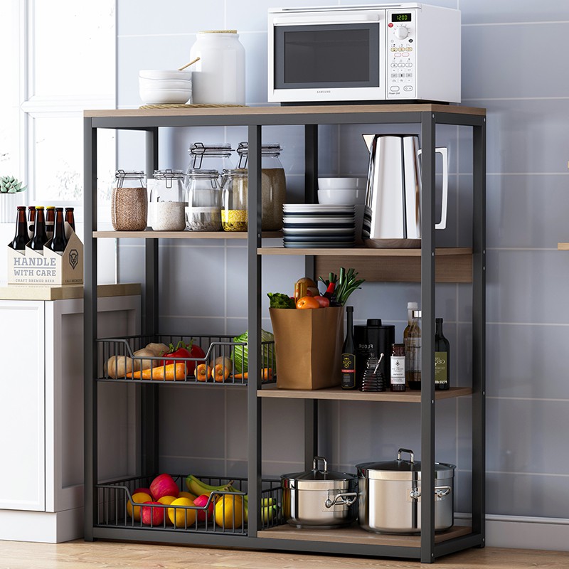 Kệ bếp vuông 6 ô 80x30x80 - Kệ để lò vi sóng đa năng