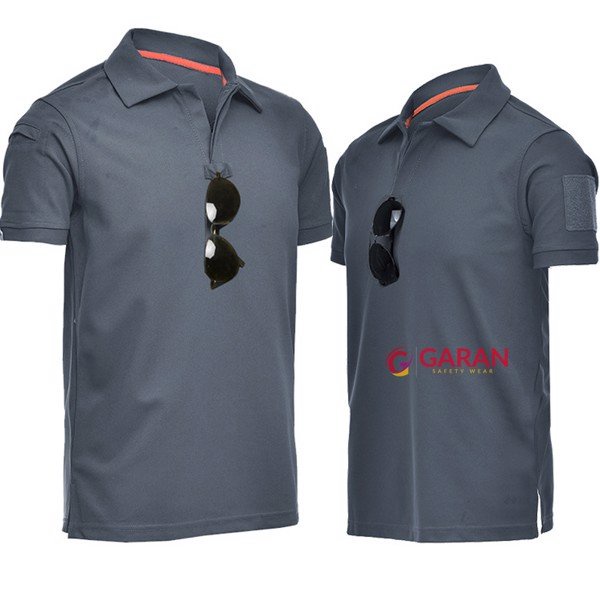 Áo Phông Ngắn Tay Chiến Thuật Chất Liệu Polyester Khô Nhanh, Thoáng Mát, Bền Bỉ Cho Nam