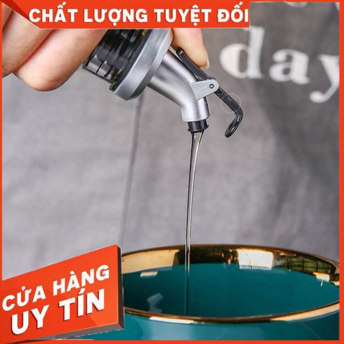 Nút đậy chai, nắp chai có vòi rót dùng cho chai dầu ăn, nước chấm, gia vị