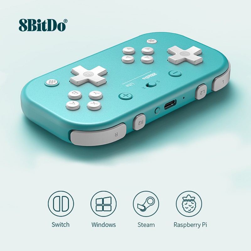 Tay cầm chơi game bluetooth 8Bitdo Lite - Dùng cho Nintendo Switch, Windows, MacOS, Điện thoại